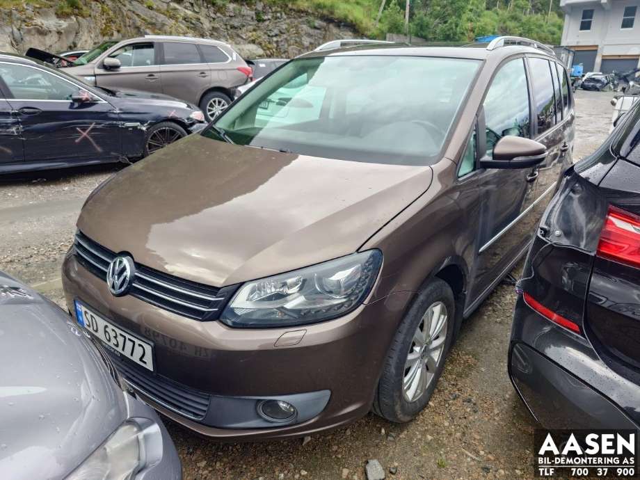 VW Touran 2010-2015 (Type I, Fase 3) , Motorkode: CAY, Girkassekode: 