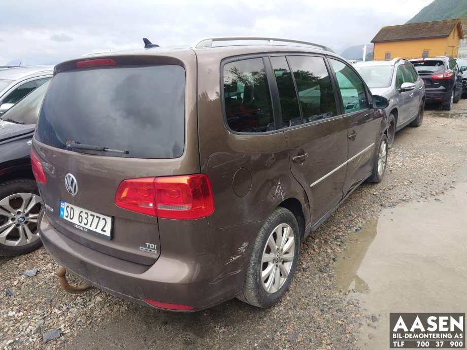 VW Touran 2010-2015 (Type I, Fase 3) , Motorkode: CAY, Girkassekode: 