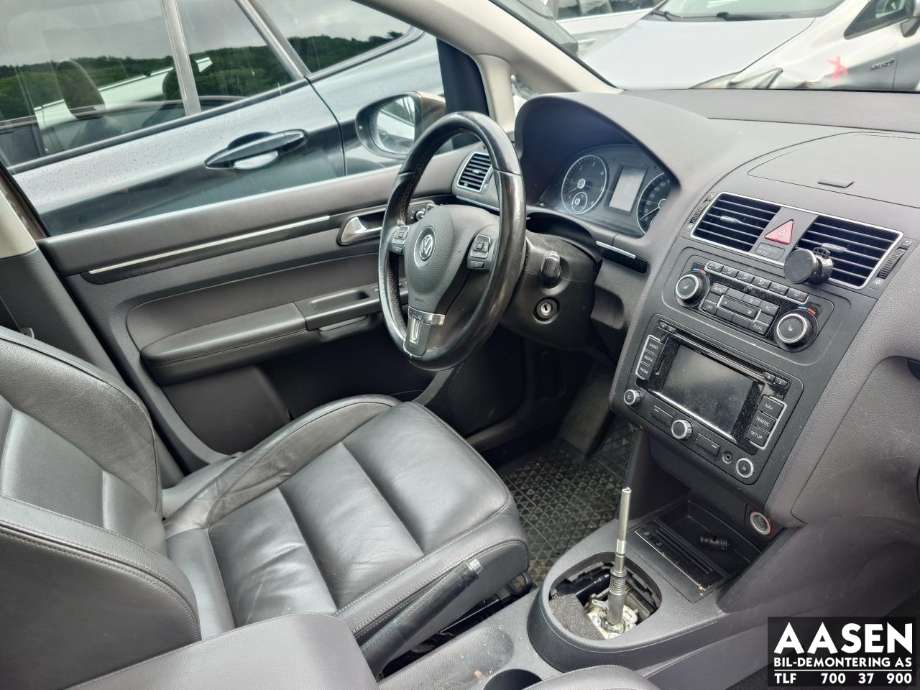 VW Touran 2010-2015 (Type I, Fase 3) , Motorkode: CAY, Girkassekode: 