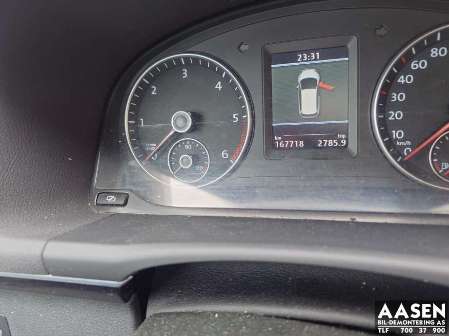 VW Touran 2010-2015 (Type I, Fase 3) , Motorkode: CAY, Girkassekode: 