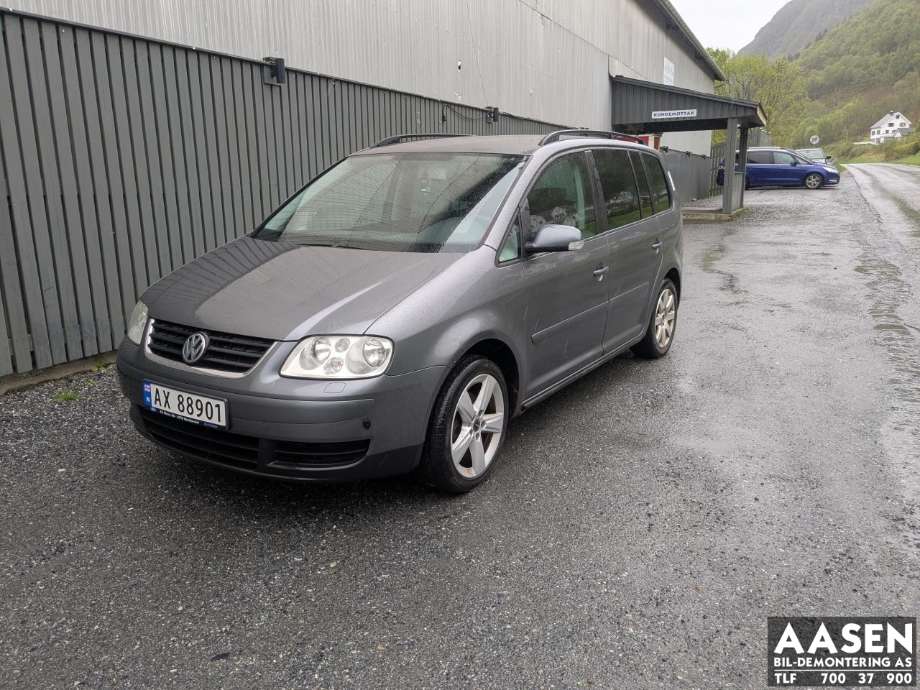 VW Touran 2003-2006 (Type I, Fase 1) , Motorkode: BKC, Girkassekode: GQN