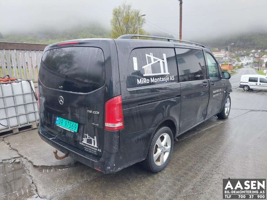 Mercedes Vito 2014-->> (W447) (W447), Motorkode: 651.950, Girkassekode: 