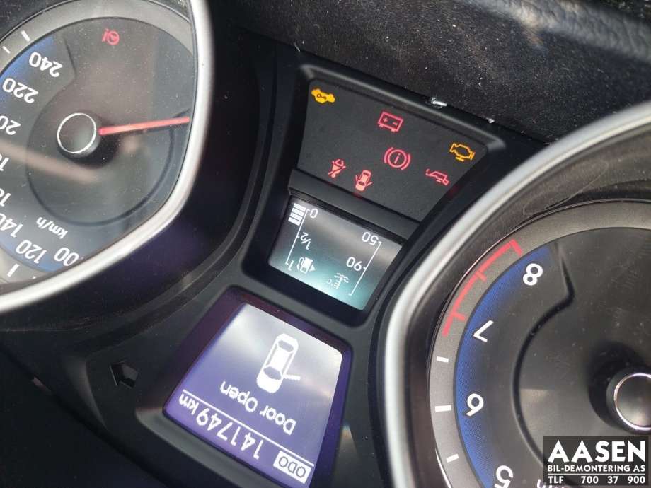 Hyundai i30 2012-2017 (Type II) , Motorkode: G4FA-5, Girkassekode:
