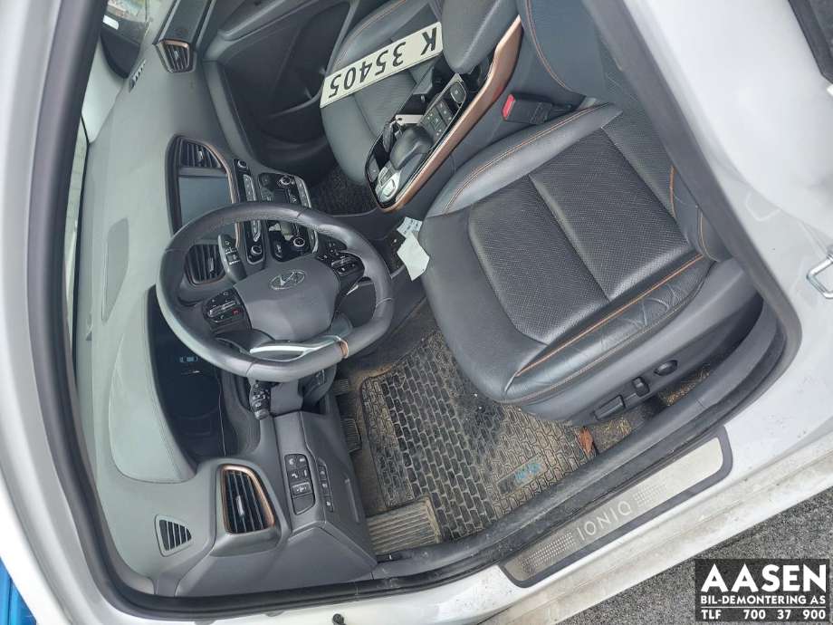 Hyundai Ioniq Electric 2016-2019 (Fase 1) , Motorkode: EM09, Girkassekode: 