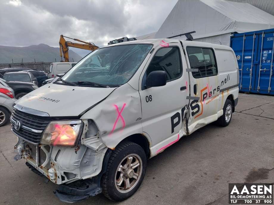 Toyota Hiace 2007-2012 (Fase 3) , Motorkode: 2KD-FTV, Girkassekode: 