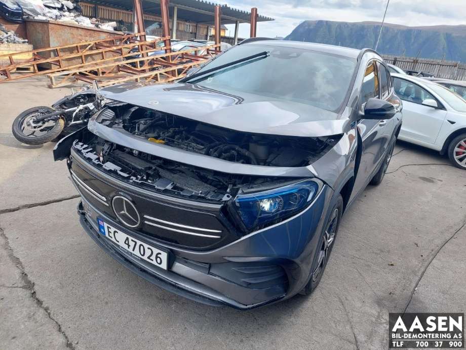 Mercedes EQA 2021-->> delebil , Motorkode: EM0021, Girkassekode: 