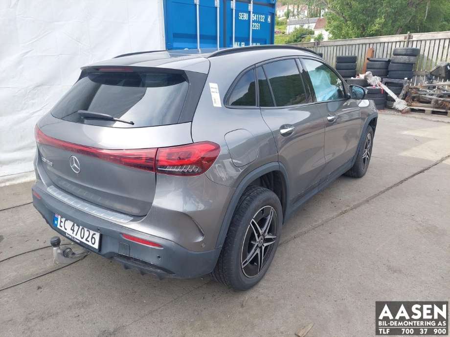 Mercedes EQA 2021-->> delebil , Motorkode: EM0021, Girkassekode: 