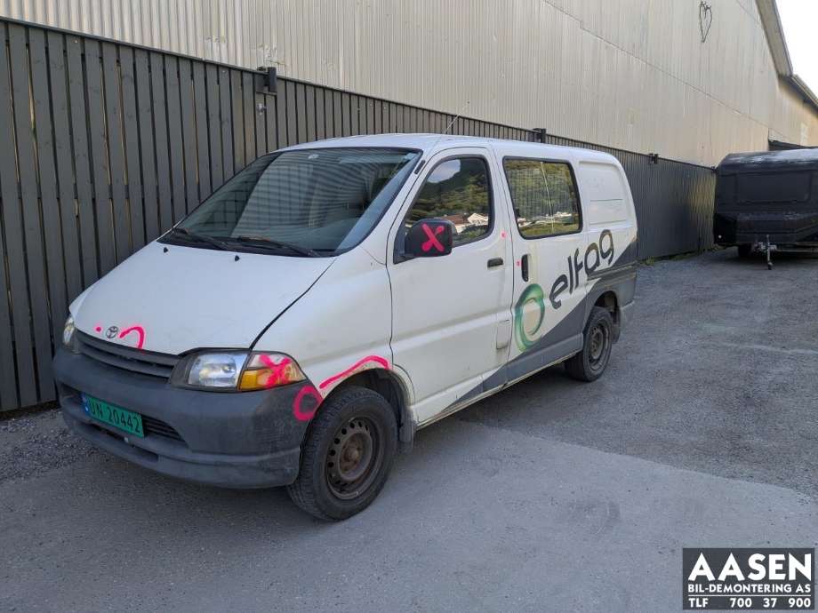 Toyota Hiace 1996-2001 (Fase 1) , Motorkode: 2L, Girkassekode: 
