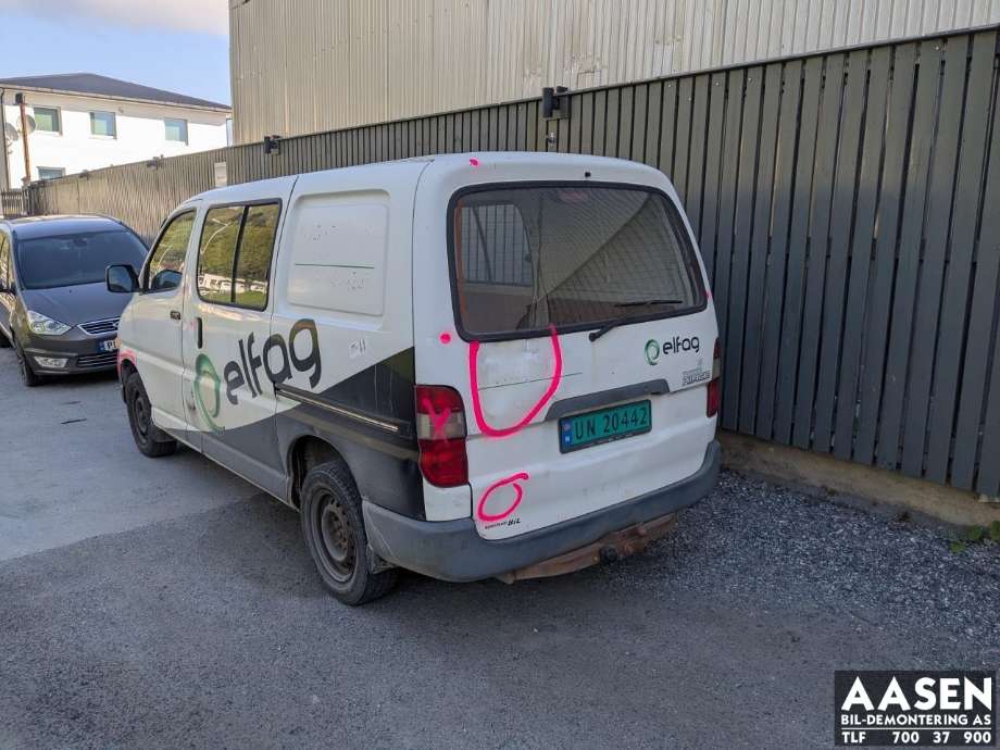 Toyota Hiace 1996-2001 (Fase 1) , Motorkode: 2L, Girkassekode: 