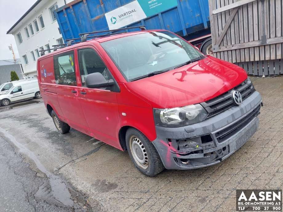 VW Transporter / Caravelle 2009-2015 (Fase 2) (T5) (T5), Motorkode: CAA, Girkassekode: 