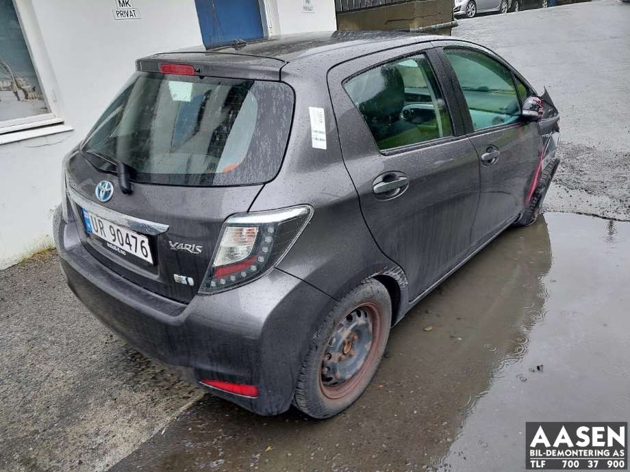 Toyota Yaris 2012-2014 (Type III, Fase 1) , Motorkode: 1NZ-FXE, Girkassekode: