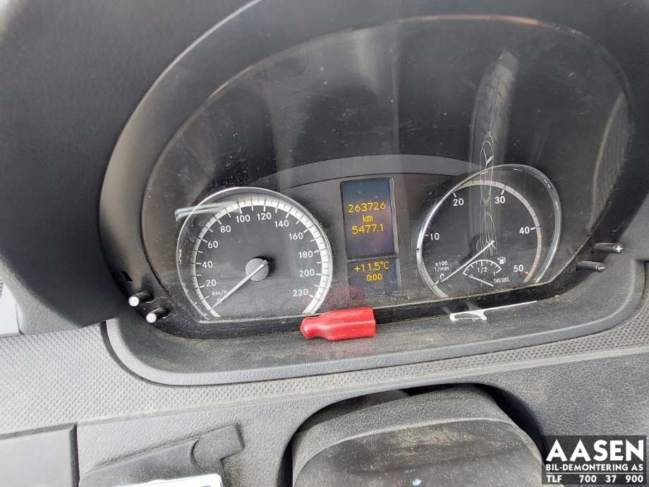 Mercedes Vito/Viano 2010-2014 (Fase 2) (W639) (W639), Motorkode: CG10, Girkassekode: 