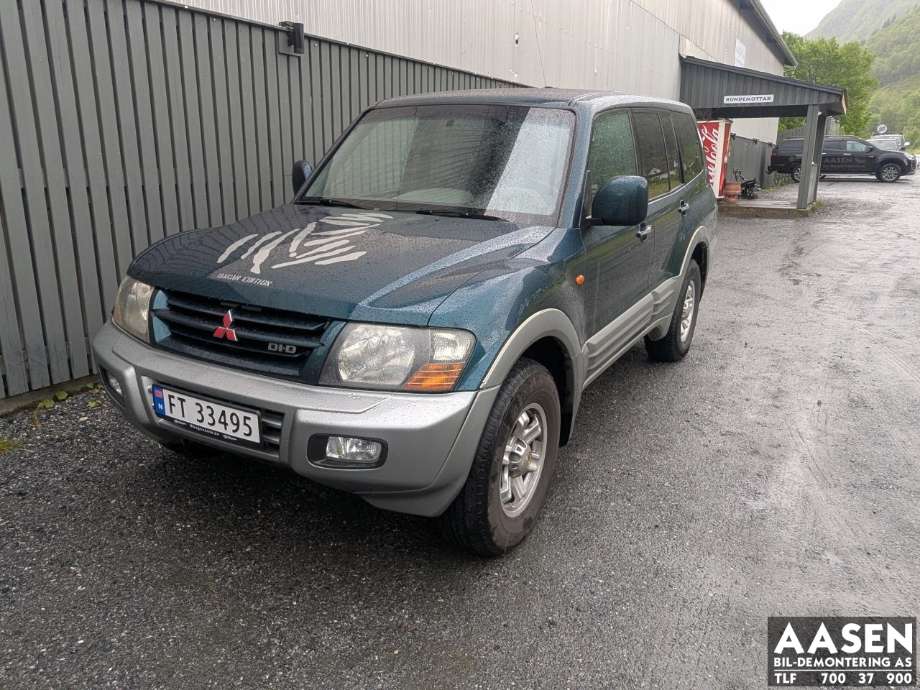 Mitsubishi Pajero 2000-2006 (Type III) , Motorkode: 4M410ATV6060, Girkassekode: V5A51-7-SDA