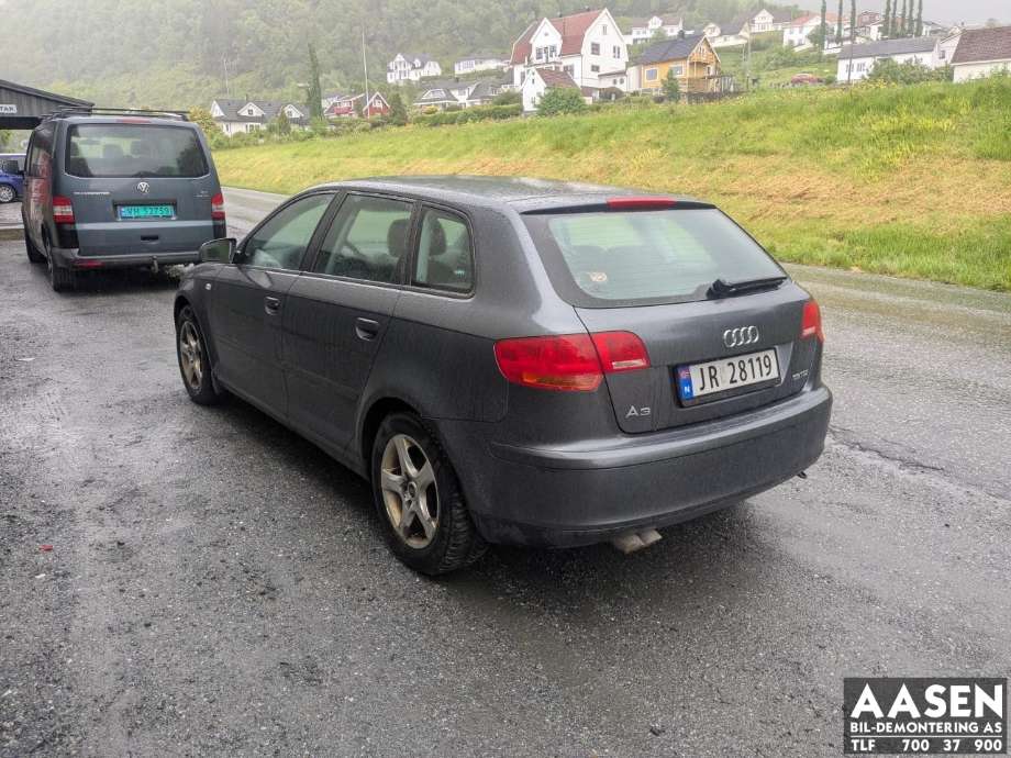 Audi A3 2003-2008 (Type II, Fase 1) , Motorkode: BLS, Girkassekode: 