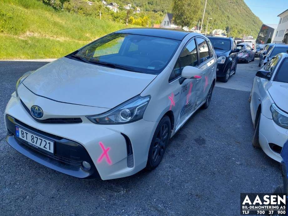 Toyota Prius +7, 2012-2020 (stasjonsvogn, Type III) (stasjonsvogn) delebil , Motorkode: 2ZR-FXE|5JM