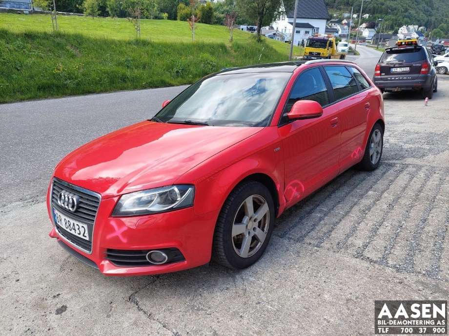 Audi A3 2009-2012 (Type II, Fase 2) , Motorkode: CAX, Girkassekode: 