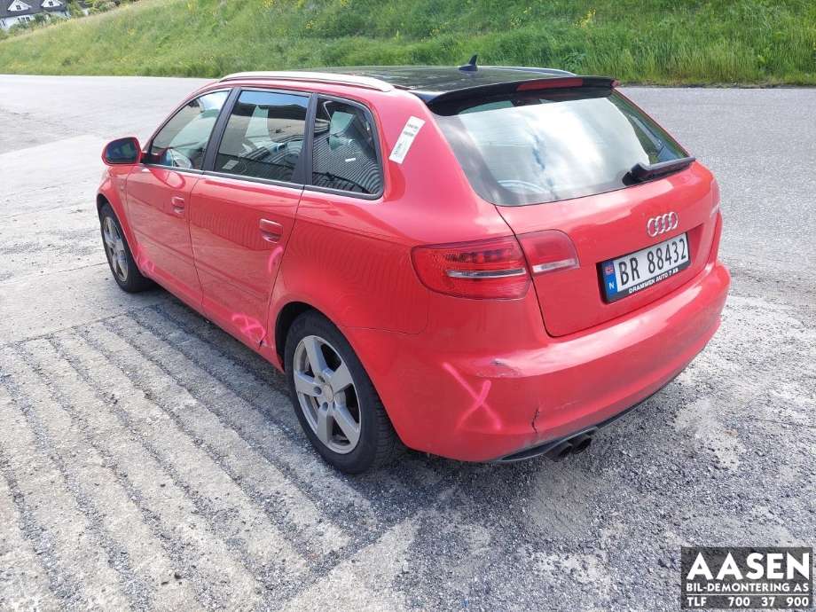 Audi A3 2009-2012 (Type II, Fase 2) , Motorkode: CAX, Girkassekode: 
