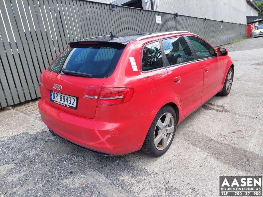 Audi A3 2009-2012 (Type II, Fase 2) , Motorkode: CAX, Girkassekode: 