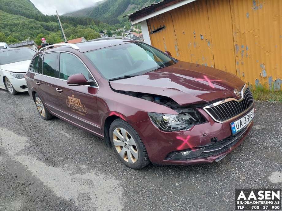Škoda Superb 2008-2015 (Type II) , Motorkode: CFGB, Girkassekode: PQS