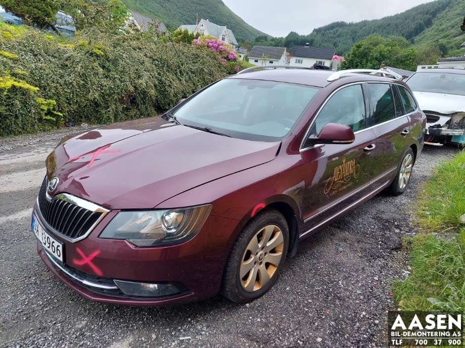 Škoda Superb 2008-2015 (Type II) , Motorkode: CFGB, Girkassekode: PQS