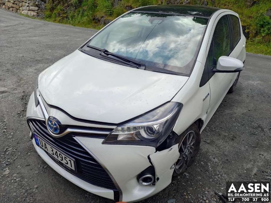 Toyota Yaris, 2014-2020 (Type III, Fase 2)  delebil , Motorkode: 1NZ-FXE