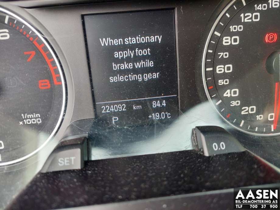 Audi A4 2007-2014 (Type IV) (B8) (B8), Motorkode: CDHA, Girkassekode: MMR