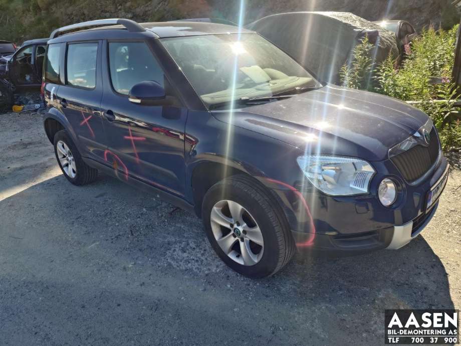 Škoda Yeti 2009-2013 (Fase 1) , Motorkode: CFHF, Girkassekode: LNN