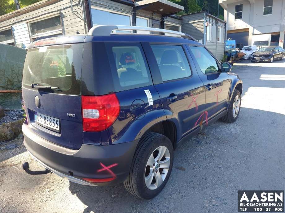 Škoda Yeti 2009-2013 (Fase 1) , Motorkode: CFHF, Girkassekode: LNN