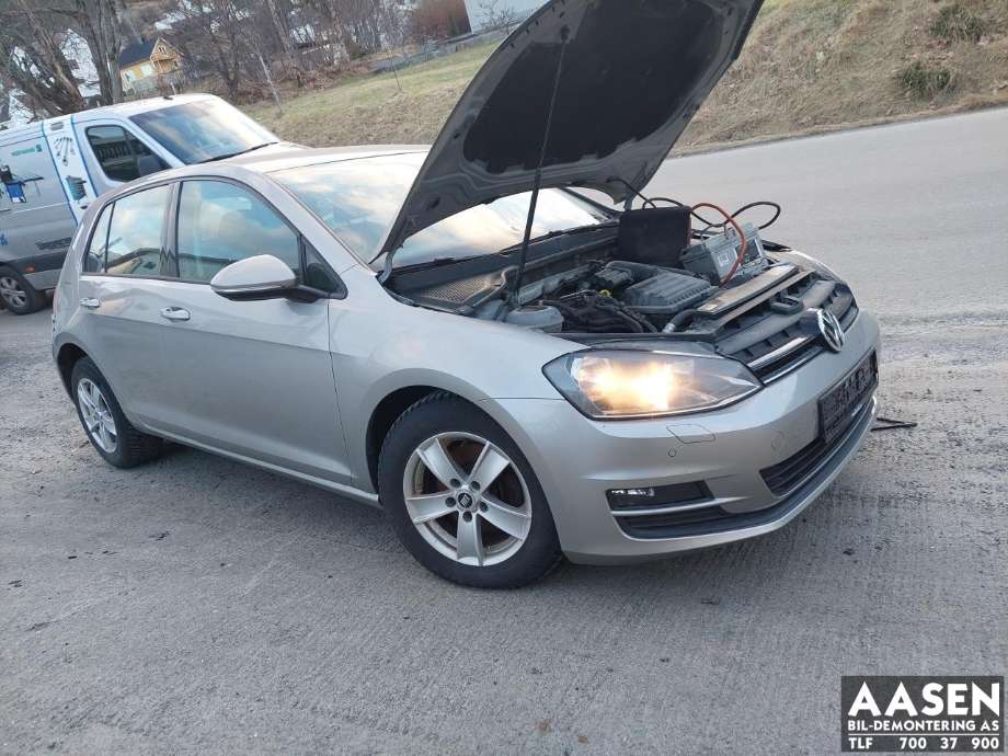 VW Golf VII 2012-2017 (Fase 1) , Motorkode: CJZ, Girkassekode: 