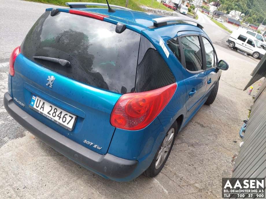 Peugeot 207 2006-2012 , Motorkode: 9H02, Girkassekode: