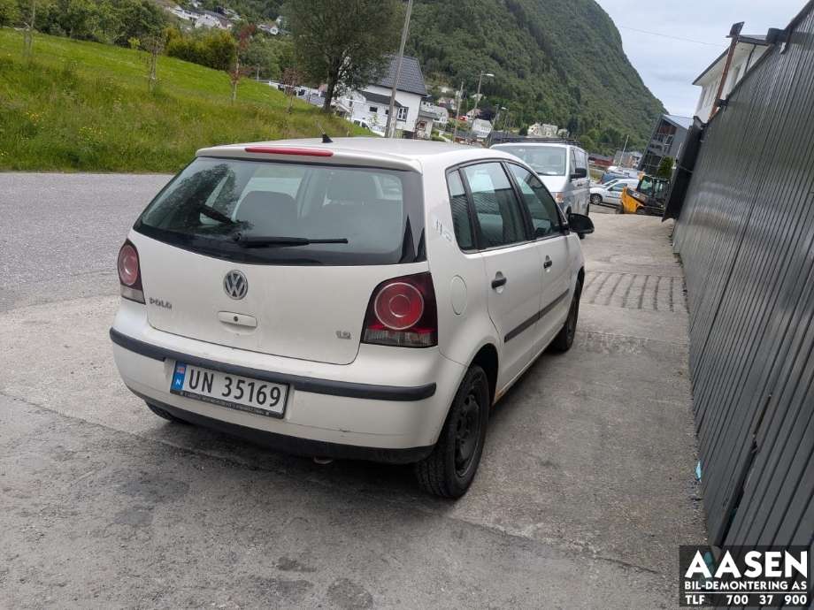 VW Polo 2005-2009 (Type IV, Fase 2) , Motorkode: BZG, Girkassekode: JUS