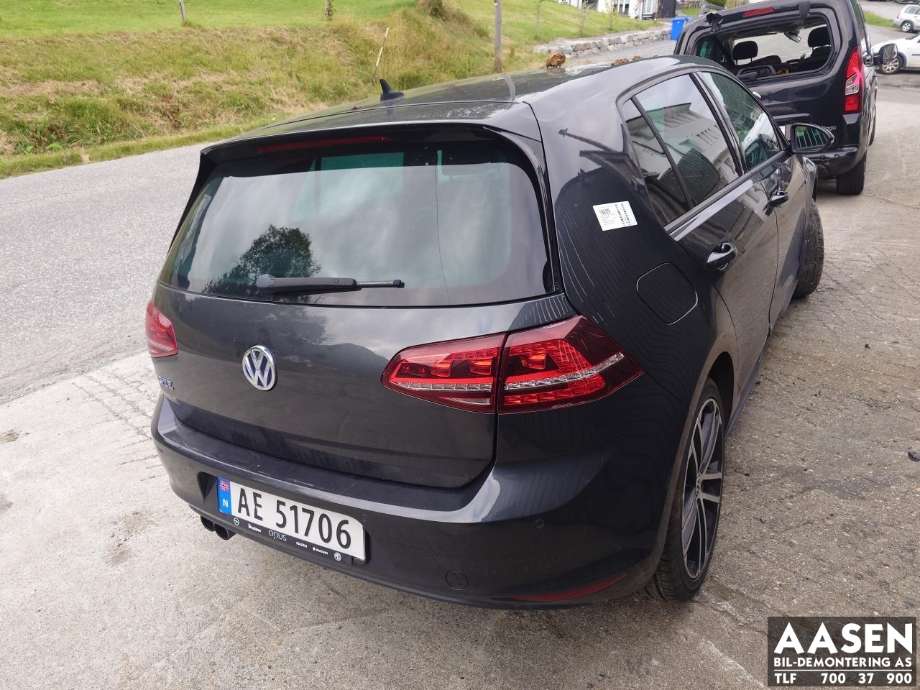 VW Golf VII 2017-2020 (Fase 2) , Motorkode: CUKB, Girkassekode: 