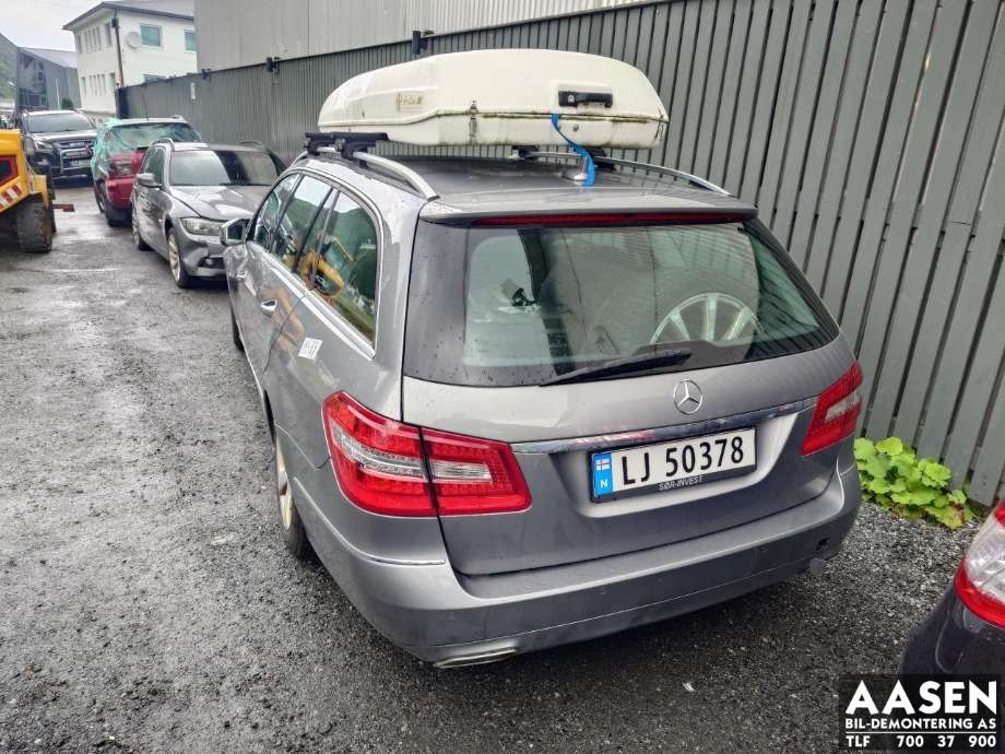 Mercedes E-Klasse 2009-2013 (Fase 1) (W212) (W212), Motorkode: 651924, Girkassekode: 72290803