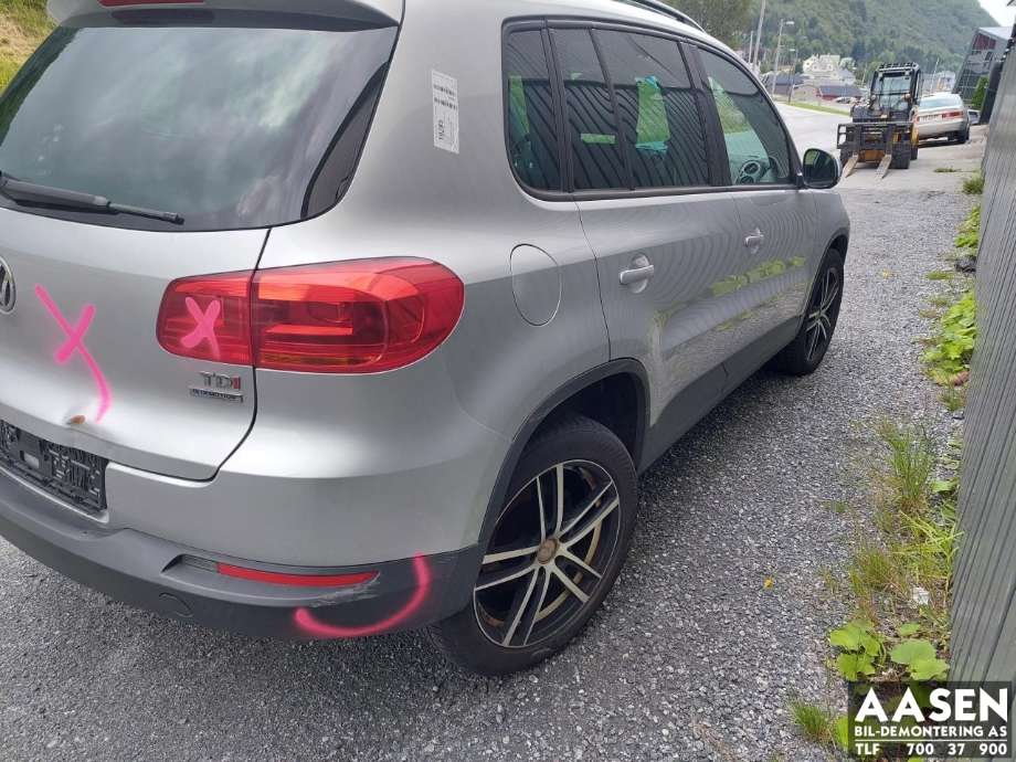 VW Tiguan 2011-2016 (Type I, Fase 2) , Motorkode: CFFD, Girkassekode: NFZ