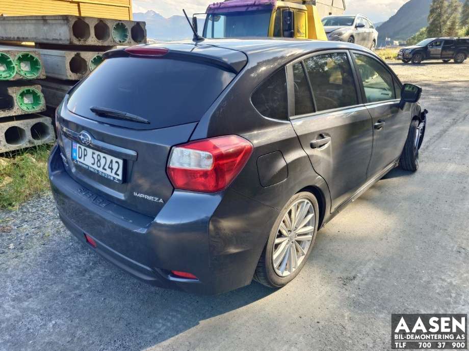 Subaru Impreza 2013-2017 (Type IV) , Motorkode: FB16, Girkassekode:
