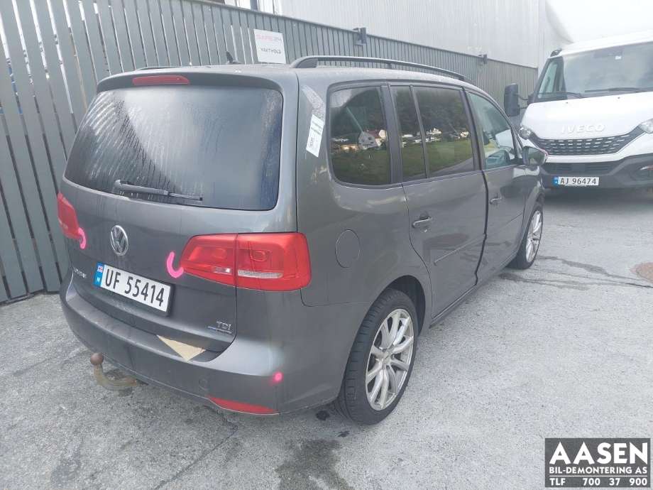 VW Touran 2010-2015 (Type I, Fase 3) , Motorkode: CAYC, Girkassekode: 