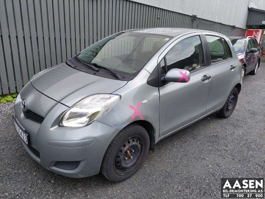 Toyota Yaris, 2009-2011 (Type II, Fase 2)  delebil , Motorkode: 1KR-FE