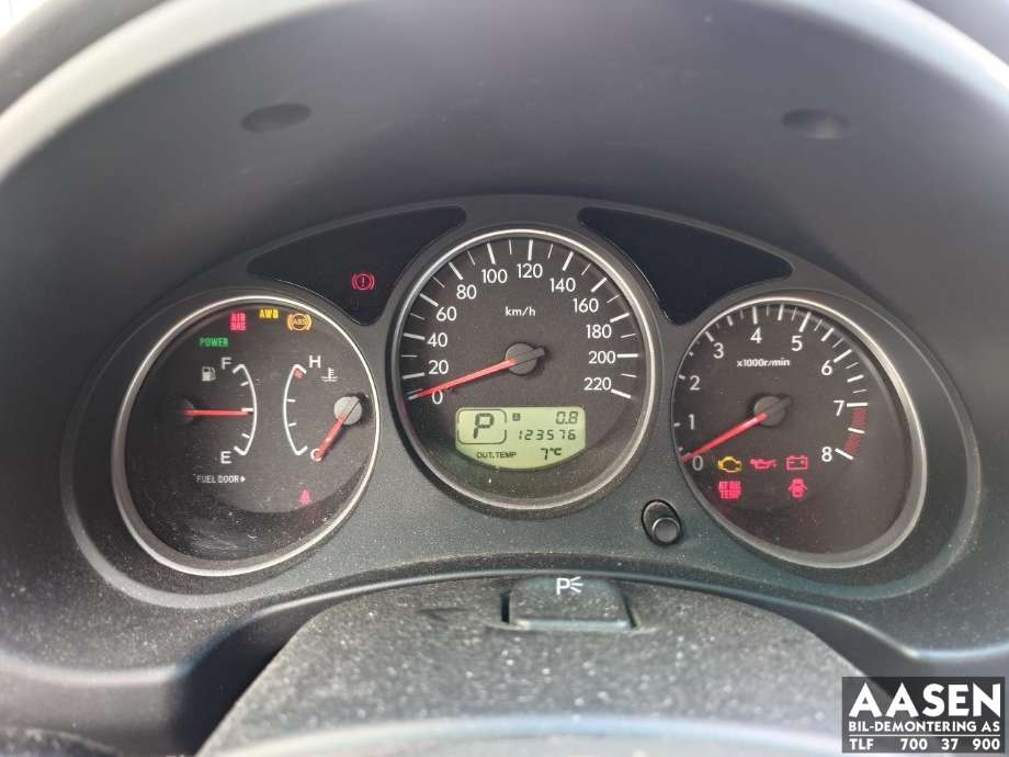Subaru Forester 2005-2008 (Type II, Fase 2) , Motorkode: , Girkassekode: