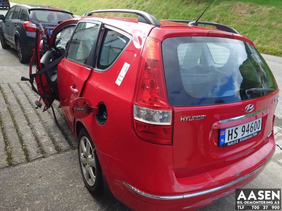 Hyundai i30 2007-2012 (Type I) , Motorkode: D4FB-FL, Girkassekode: 