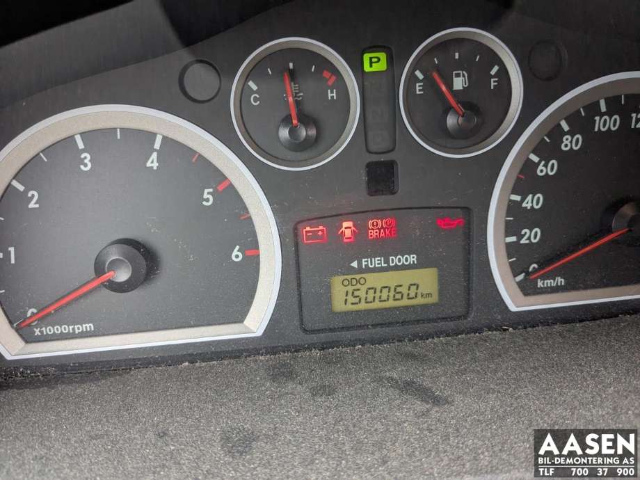 Hyundai Santa Fe 2001-2006 (Type I) , Motorkode: D4EA, Girkassekode: 