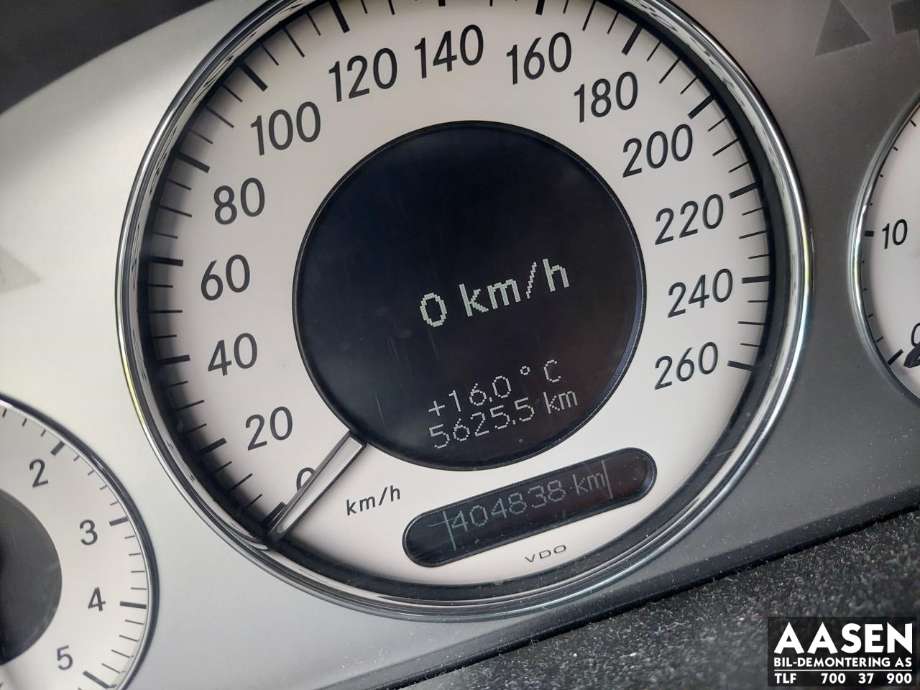 Mercedes E-Klasse 2006-2009 (Fase 2) (W211) (W211), Motorkode: 646821, Girkassekode: