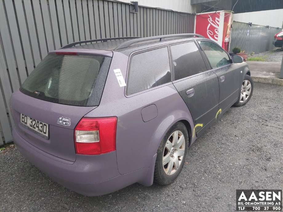 Audi A4 2001-2004 (Type II) (B6) (B6), Motorkode: AVF, Girkassekode:
