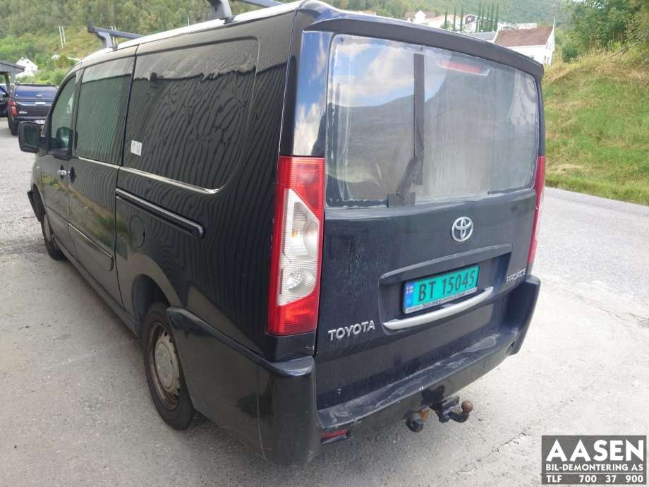 Toyota Proace 2013-2016 (Type I) , Motorkode: RH02, Girkassekode: 