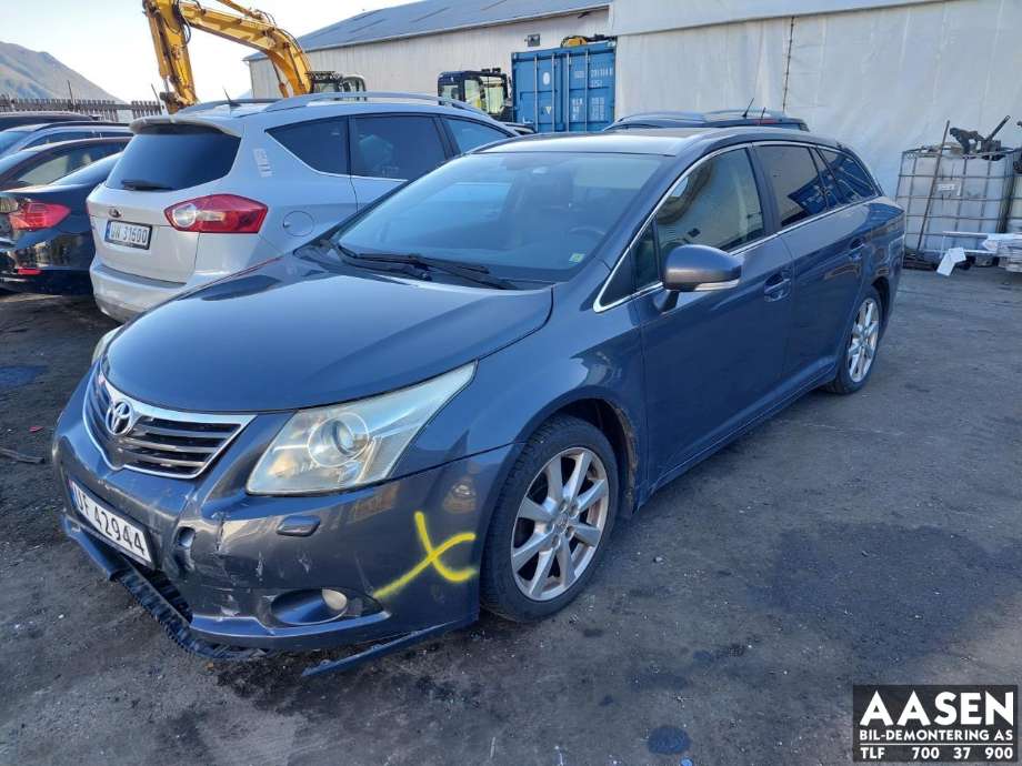 Toyota Avensis 2009-2015 (Type III, Fase 1) , Motorkode: 1AD-FTV, Girkassekode: 