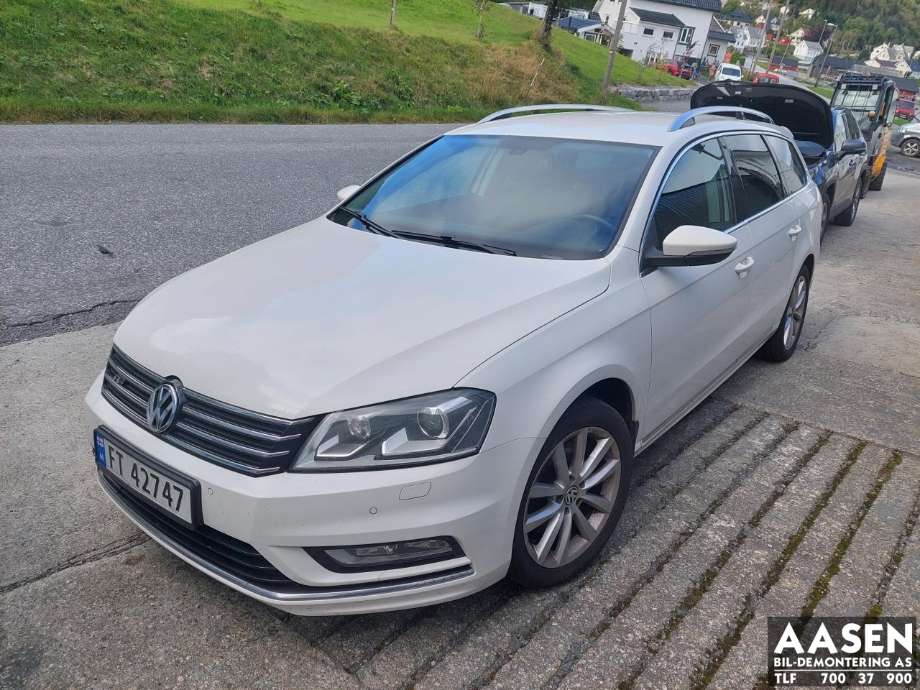 VW Passat, 2011-2015 (B7) (B7) delebil , Motorkode: CAY