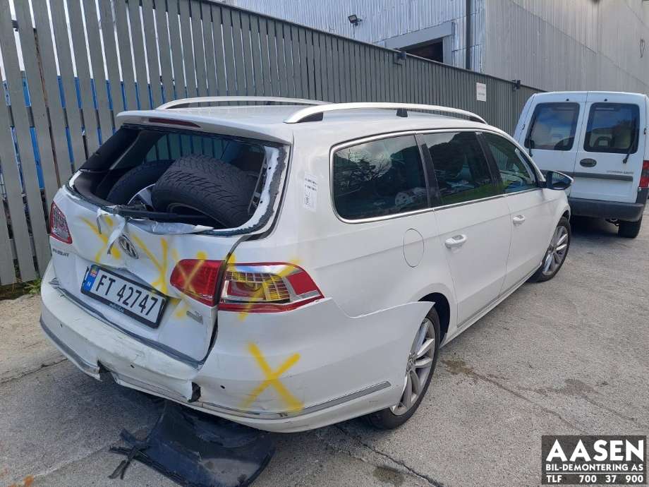 VW Passat 2011-2015 (B7) (B7), Motorkode: CAY, Girkassekode: 