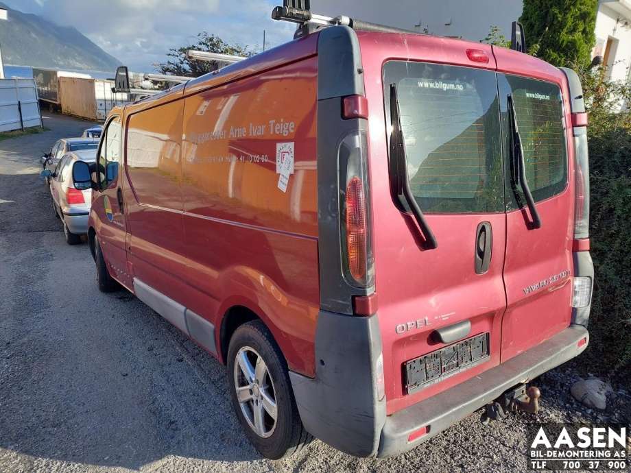 Opel Vivaro A 2006-2014 , Motorkode: G9UB7, Girkassekode: 