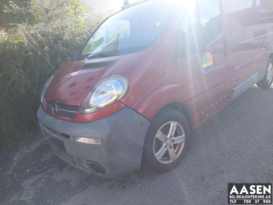 Opel Vivaro A 2006-2014 , Motorkode: G9UB7, Girkassekode: 
