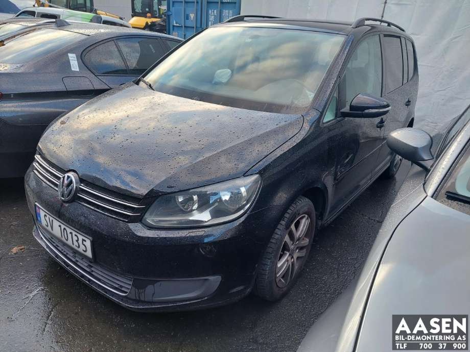 VW Touran 2010-2015 (Type I, Fase 3) , Motorkode: CAYC, Girkassekode: MFR