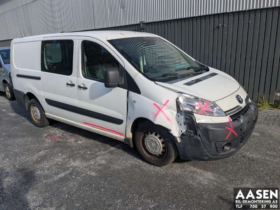 Toyota Proace 2013-2016 (Type I) , Motorkode: RH02, Girkassekode: 
